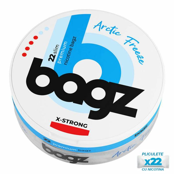Nicotine pouch 15,4mg/pliculet Arctic Freeze BAGZ