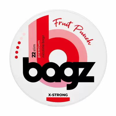 Nicotine pouch 17mg/pliculet Fruit Punch BAGZ