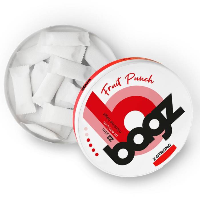 Nicotine pouch 17mg/pliculet Fruit Punch BAGZ