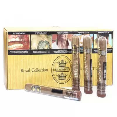 Dos Hermanos Royal Collection Glass Robusto (20)