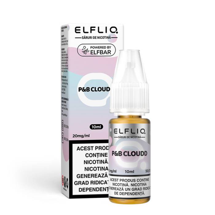 Lichid tigareta electronica 20 mg./ml. P&B Cloudd (Cotton Candy) "ElfLiq" (10ml)