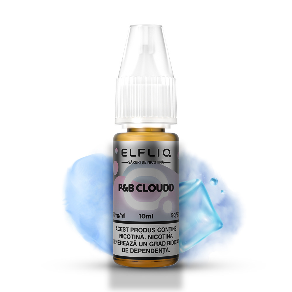 Lichid tigareta electronica 20 mg./ml. P&B Cloudd (Cotton Candy) "ElfLiq" (10ml)