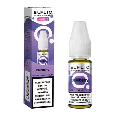 Lichid tigareta electronica 20 mg./ml. Blueberry "ElfLiq" (10ml)