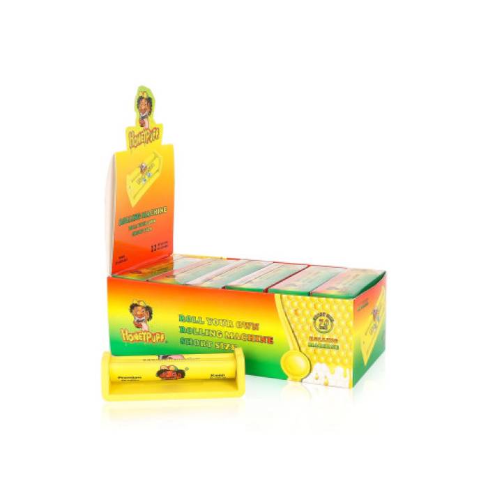 Aparat rulat tigarete plastic 70 mm. Honeypuff