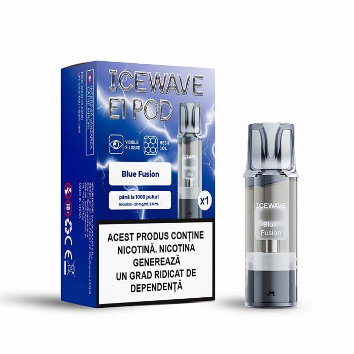 Cartus Icewave 1000 pufuri Blue Fusion 20 mg.