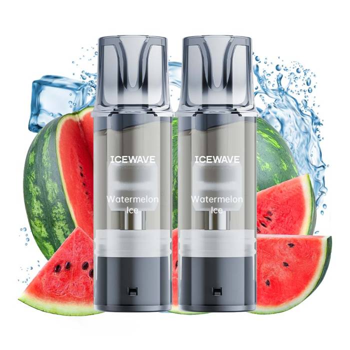 Cartus Icewave 2x1000 pufuri Watermelon Ice 20 mg.