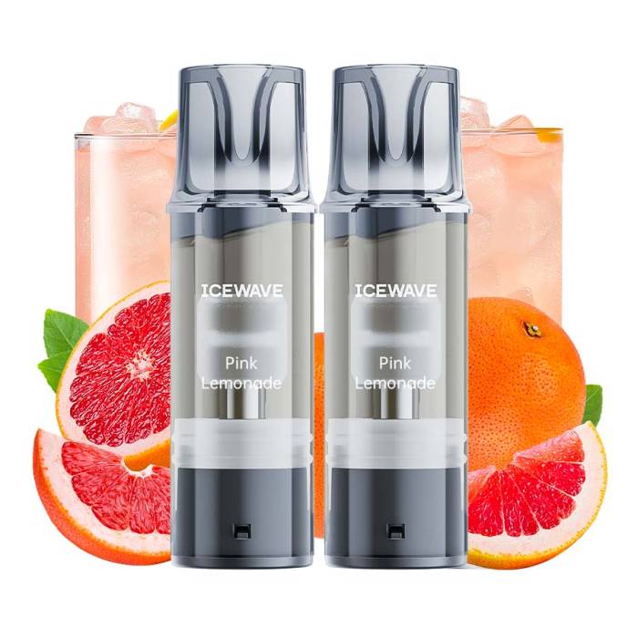 Cartus Icewave 2x1000 pufuri Pink Lemonade 20 mg.