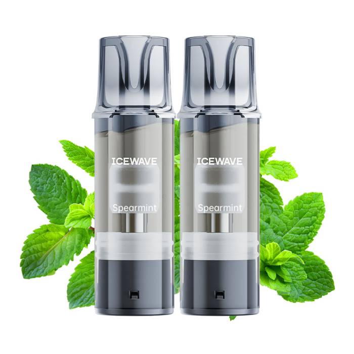 Cartus Icewave 2x1000 pufuri Spearmint 20 mg.