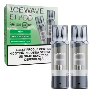 Cartus Icewave 2x1000 pufuri Mint 20 mg.