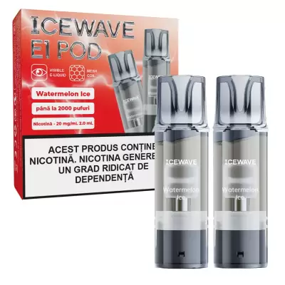 Cartus Icewave 2x1000 pufuri Watermelon Ice 20 mg.