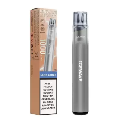 Kit Icewave 1000 pufuri Latte Coffee (20mg)