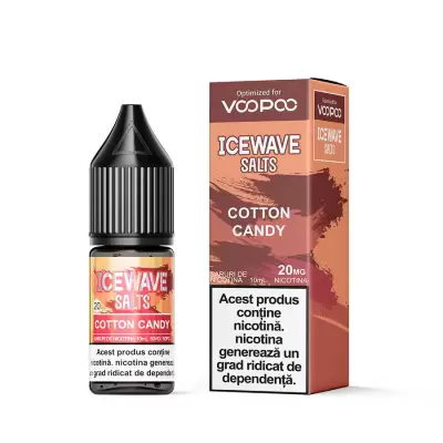 Lichid tigareta electronica 20 mg./ml. Cotton Candy Icewave (10ml)