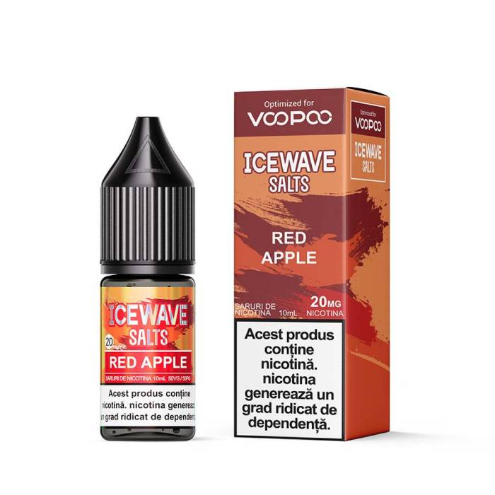 Lichid tigareta electronica 20 mg./ml. Red Apple Icewave (10ml)