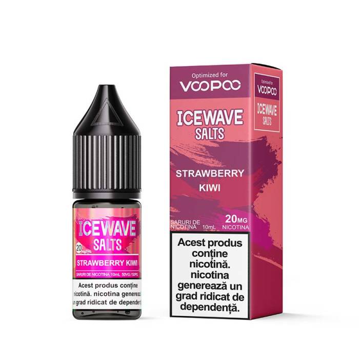 Lichid tigareta electronica 20 mg./ml. Strawberry Kiwi Icewave (10ml)