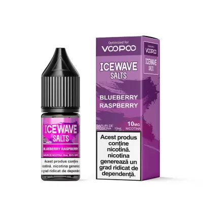 Lichid tigareta electronica 10 mg./ml. Blueberry Raspberry Icewave (10ml)