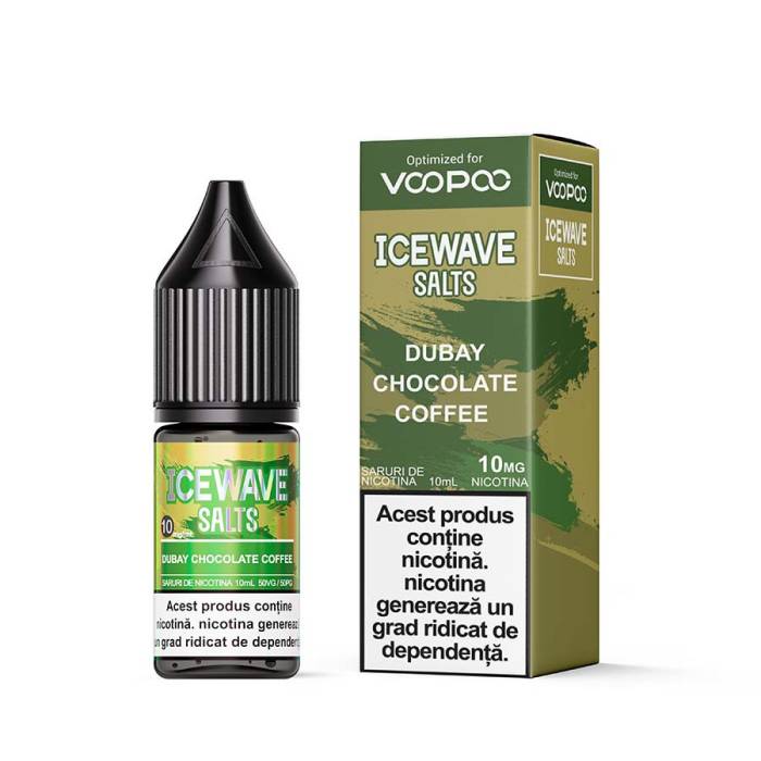 Lichid tigareta electronica 10 mg./ml. Dubai Chocolate Coffee Icewave (10ml)