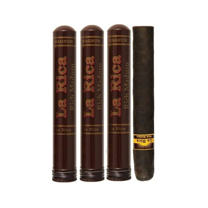 La Rica 10 Maduro Magnum Tubos (1)
