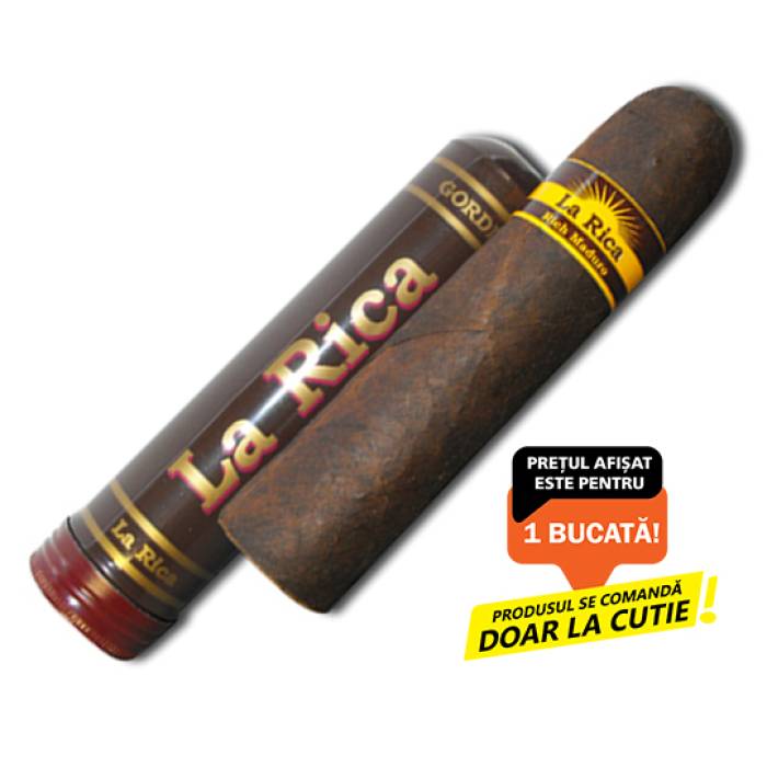 La Rica 10 Maduro Gordito Tubos (1)