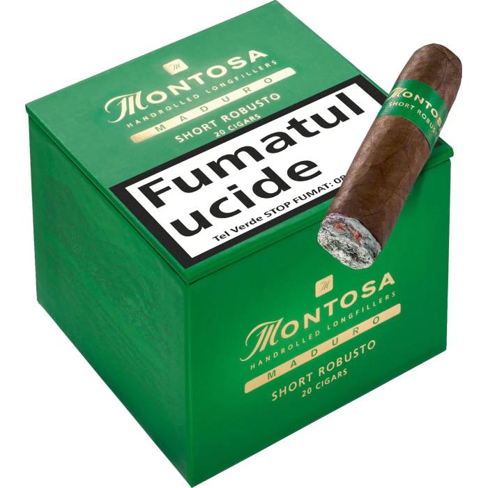 Montosa 20 Maduro Short Robusto (1)