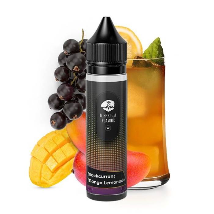 Lichid Puff Bar 0 mg./ml. Blackcurrant Mango Lemonade by Guerrilla Flavors (40ml)