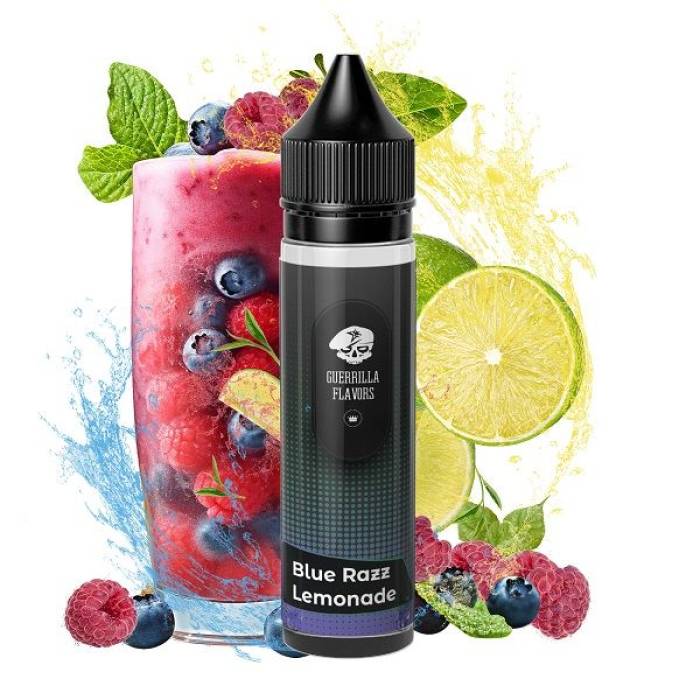 Lichid Puff Bar 0 mg./ml. Blue Razz Lemonade by Guerrilla Flavors (40ml)