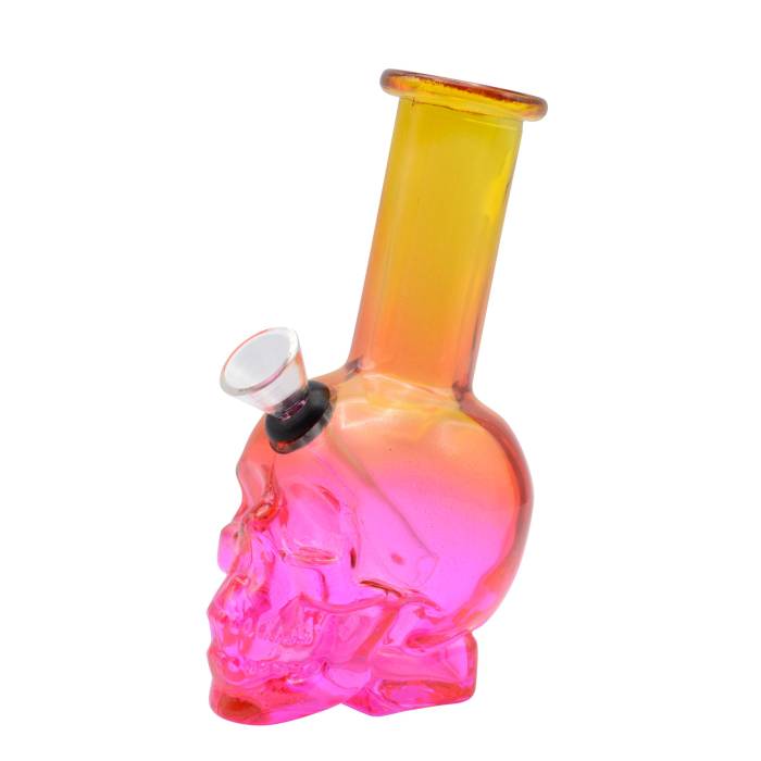Mini Bong Sticla Skull / Toro
