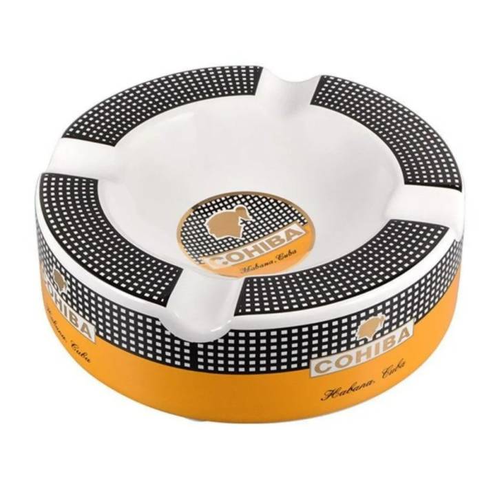 Scrumiera ceramica tigari de foi Round C1