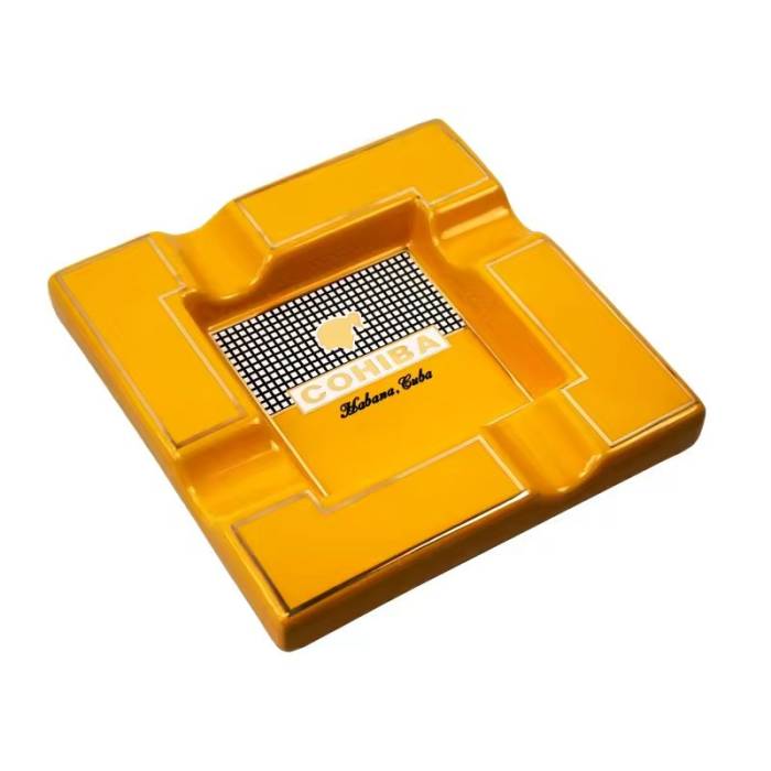 Scrumiera ceramica tigari de foi Square C2