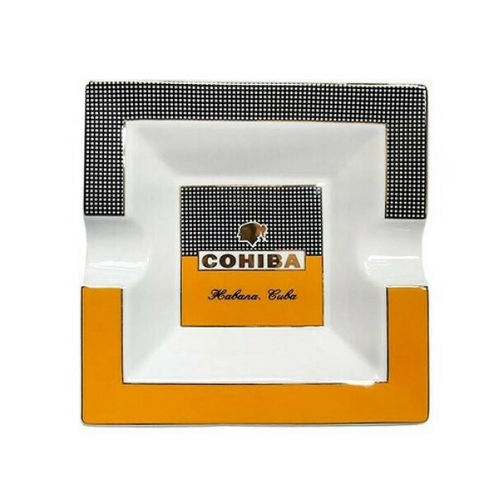 Scrumiera ceramica tigari de foi Square C3