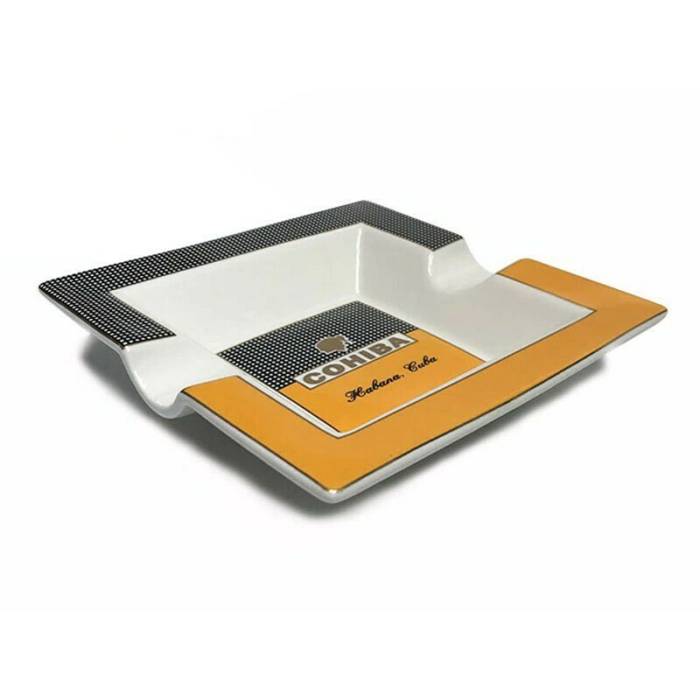 Scrumiera ceramica tigari de foi Square C3