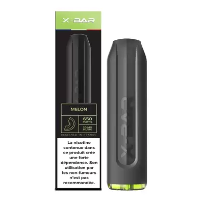 Tigareta electronica 20mg/ml Fizzy Melon X-Bar (650)