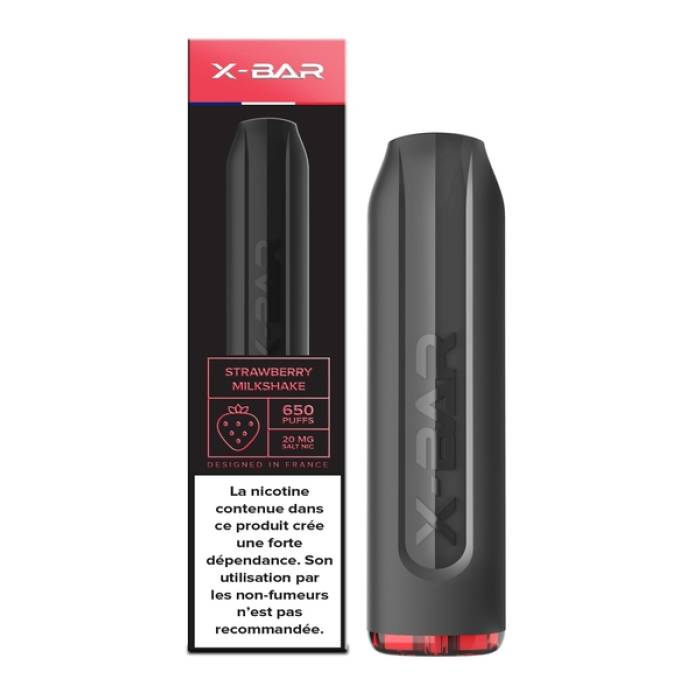 Tigareta electronica 20mg/ml Strawberry Milkshake X-Bar (650)