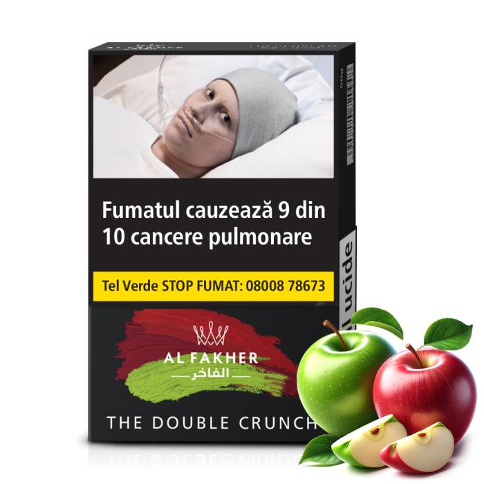 Tutun narghilea "The Double Crunch" (doua mere) Al Fakher (20g)