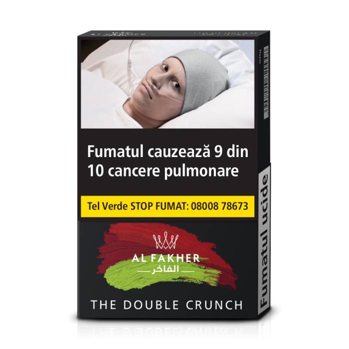 Tutun narghilea "The Double Crunch" (doua mere) Al Fakher (20g)