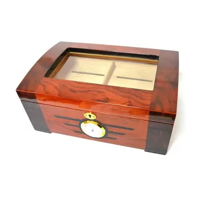 Umidor Glasstop Walnut Bubinga 0991 (100 tig.) 