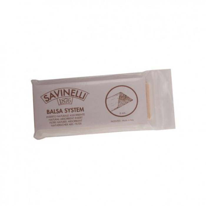 Filtru lemn balsa 6 mm (20buc.) Savinelli