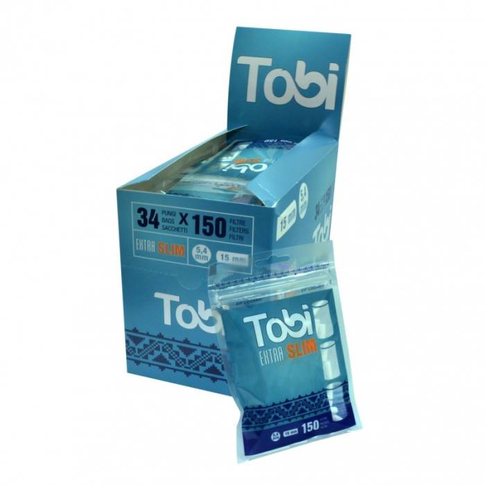 Filtre Extra Slim 5.4mm pt. tigarete (150buc.) Tobi