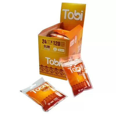 Filtre Slim Long 6mm pt. tigarete (120buc.) Tobi