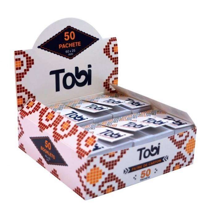 Filtre carton 25x60 mm. Tobi (32 foi)