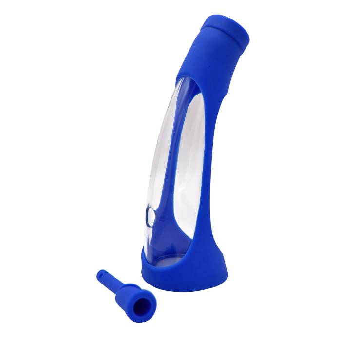 Bong sticla-silicon 23cm Arch / Toro