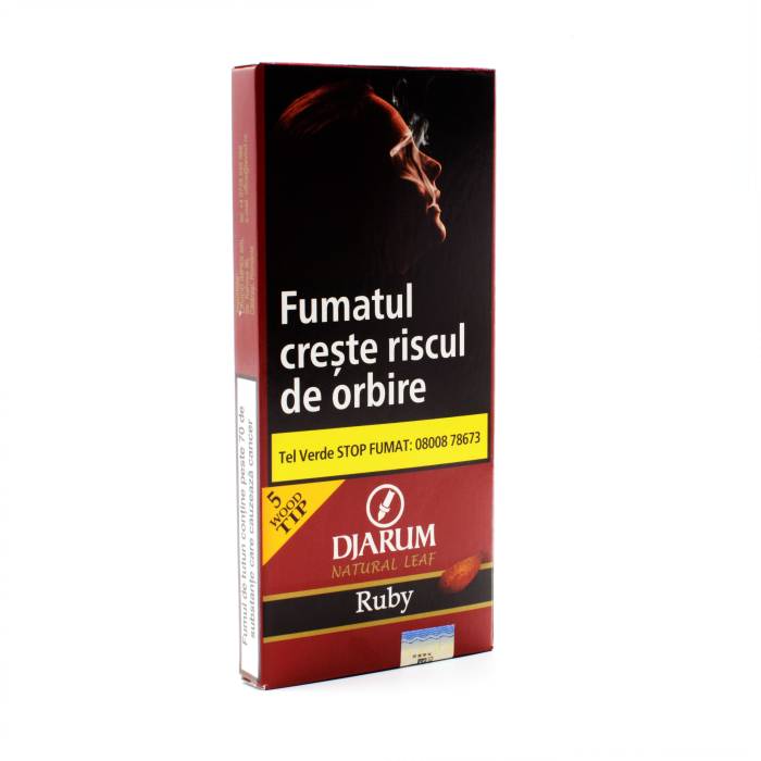 Djarum Wood Tips Ruby (Cherry) (5)