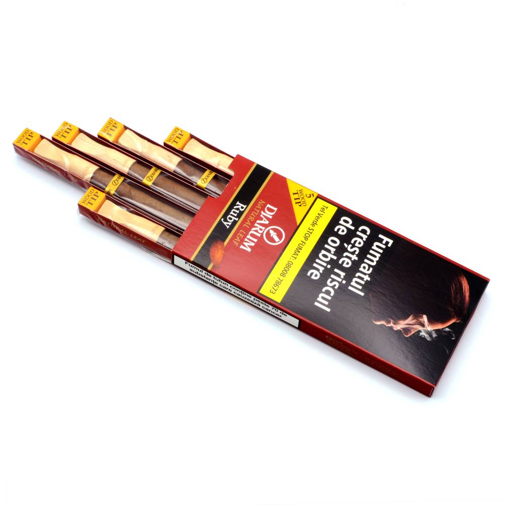 Djarum Wood Tips Ruby (Cherry) (5)