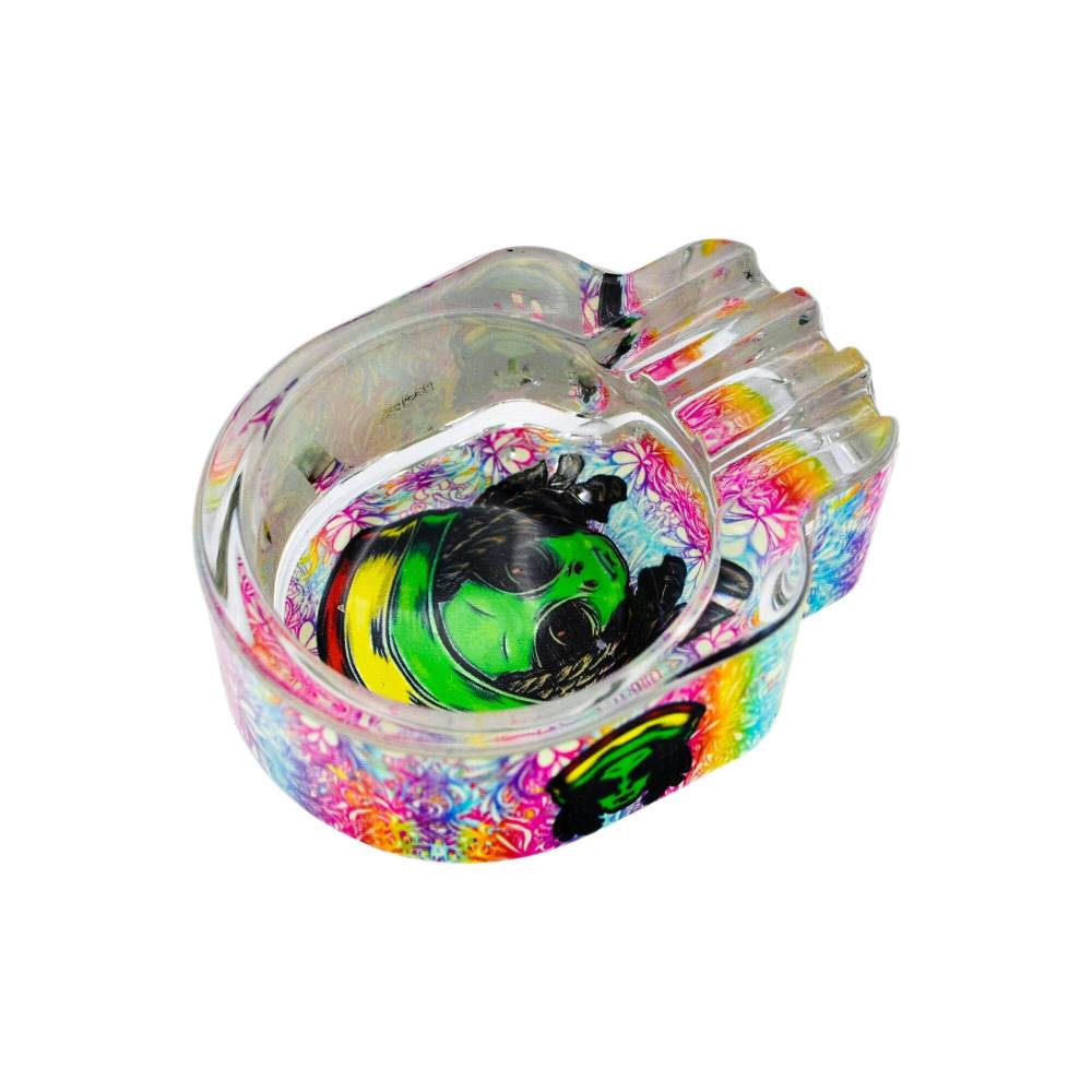 Scrumiera Glow Glass Skull / Toro
