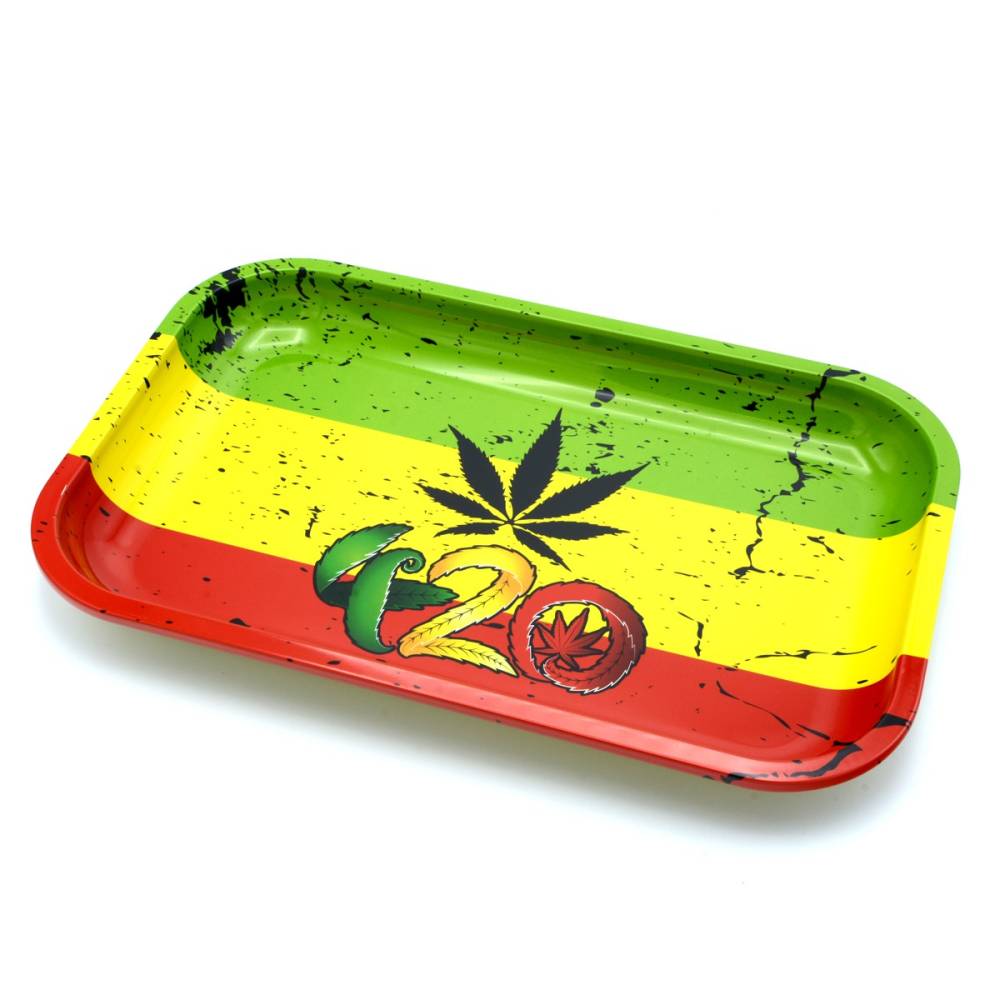 Set (tava rulat+site+grinder+minipipa+pillbox) Rasta / Toro