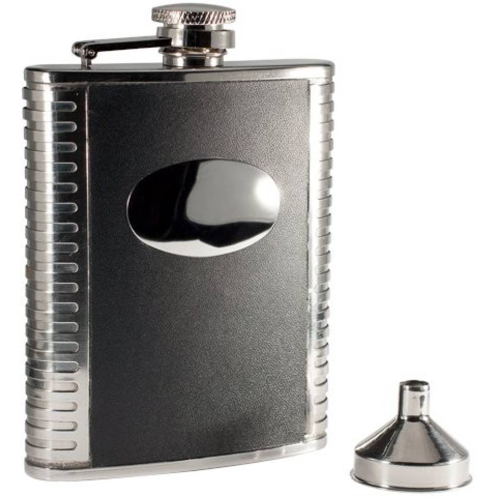 Recipient metal Black Engine Turned (175ml) / Peterson