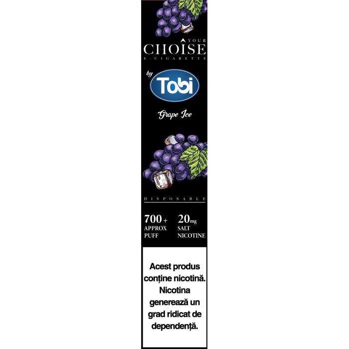 Tigareta electronica 20mg/ml Grape Ice Choise by Tobi