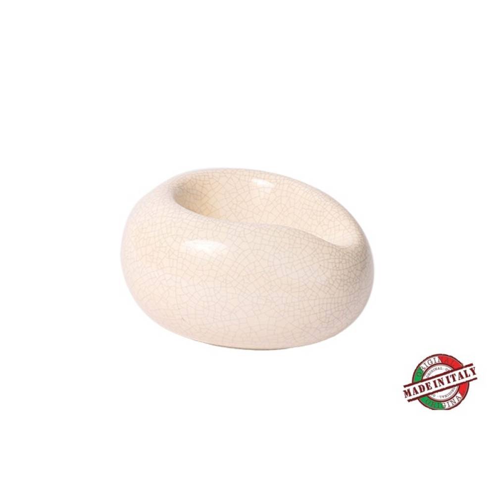 Suport ceramic pipa White / Chacom