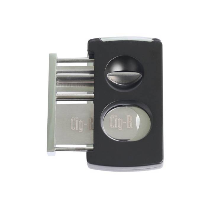 Cutter 3 in 1 (clasic, V-CUT, punch) Black / Cig-R