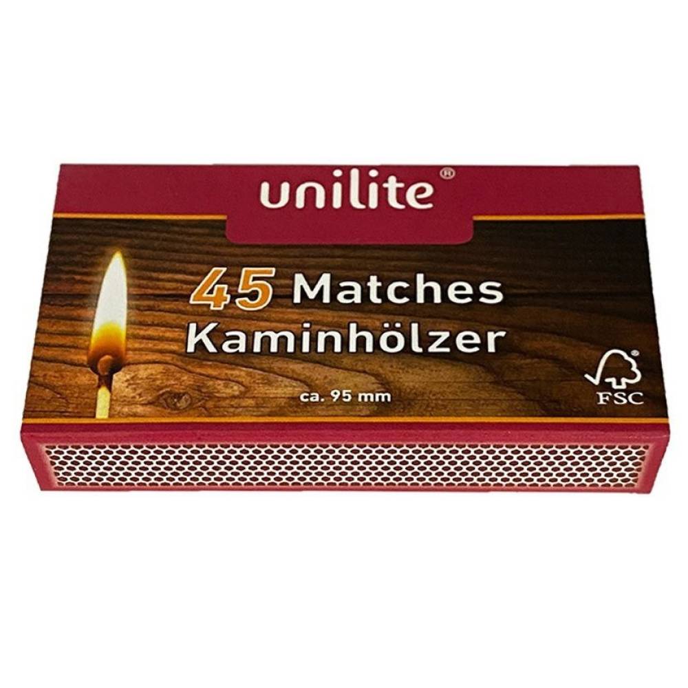 Chibrituri 9.5 cm. UNILITE