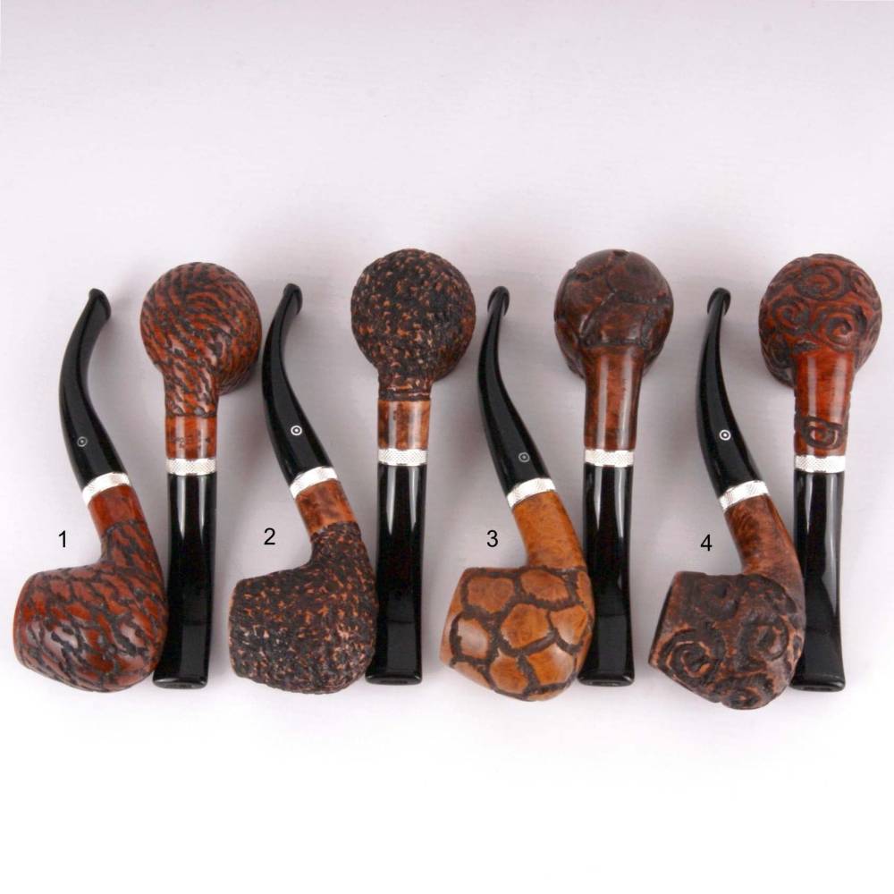 Pipa 82 Consul Briar Rusticated 9mm / Mr. Brog